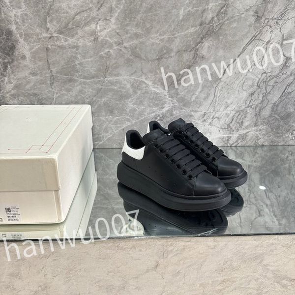 

designer shoes thick sole elevated couple shoes leather canvas women's shoe casual breathable short boots sizes 35-46 xsd221114, Black