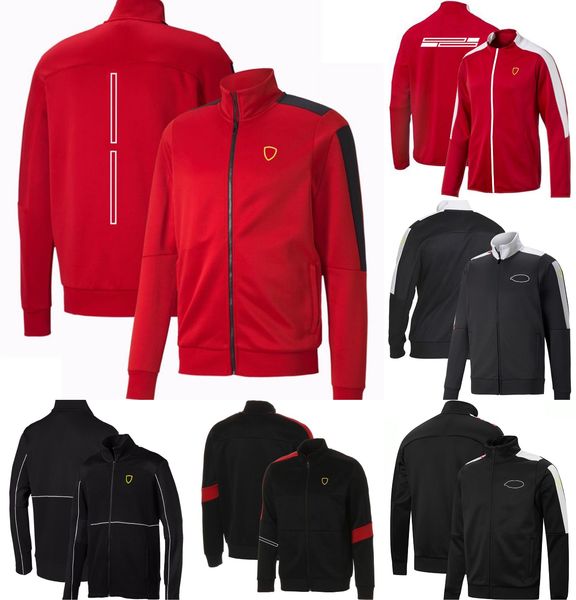 

f1 jacket formula 1 team logo racing zipper jacket fans casual oversized sweatshirt autumn winter men outdoor windproof jackets