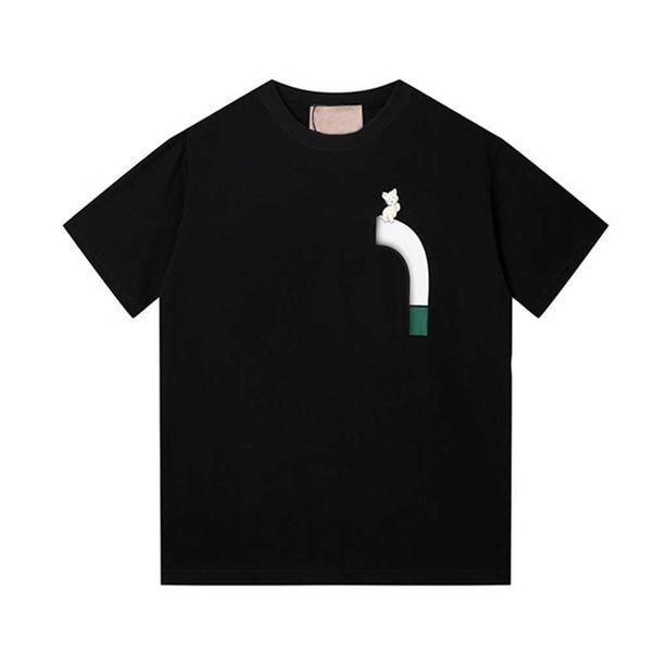 

designer mens t shirt men womens shirts fashion tshirt with letters casual summer short sleeve man tee woman clothing asian size s-xxl yhj0, White;black