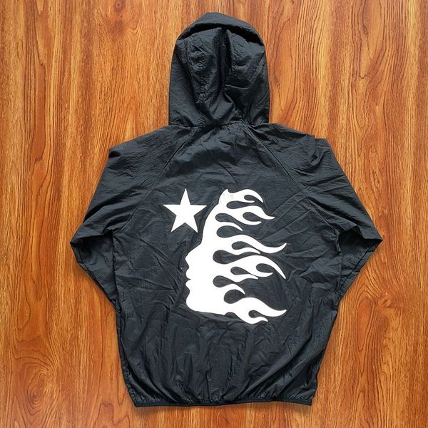 

hellstar 3m outdoor sports tench coats couples with ultra-thin translucent quick-drying clothing hooded sun-protective clothing outdoor jack, Black;brown