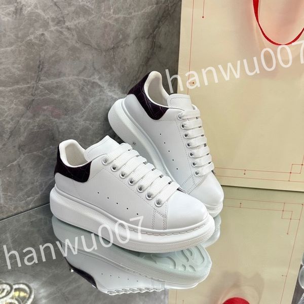 

2023 new designer shoes thick sole elevated couple shoes leather canvas women's shoes casual breathable short boots sizes 35-46 xsd2211, Black