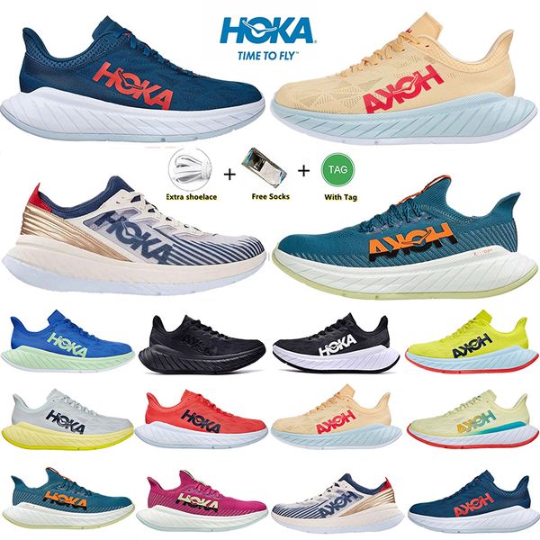 

hoka one one carbon x 2 running shoes black white blazing orange coral moroccan blue carbon x 3 radiant yellow team kit festival fuchsia tra