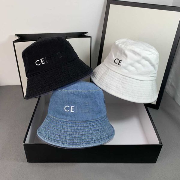 

im hats stingy brim women caps designer blue summer casual fashion tannin street cowboy men hat 22ss, Blue;gray