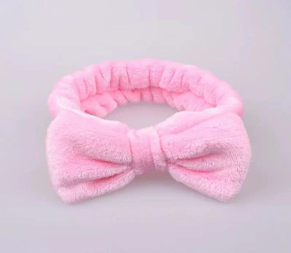 

elastic solid color bowknot headbands women girls children makeup washing face hairbands bows turband hair accessories headwrap2396644, Slivery;white