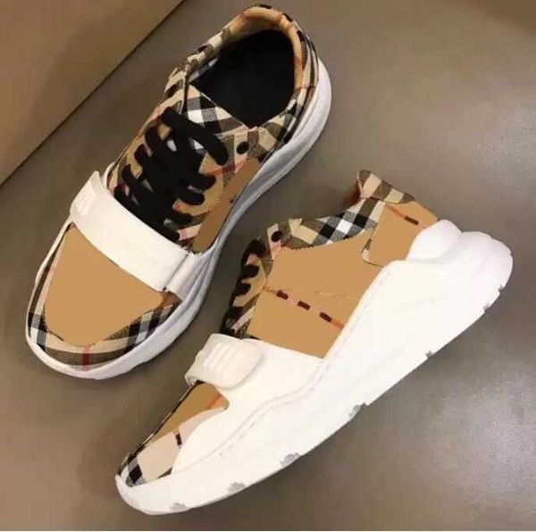 

casual shoes designer shoes striped vintage sneaker men women platform season shades flats trainers brand classic sneakers size 35-45, Black