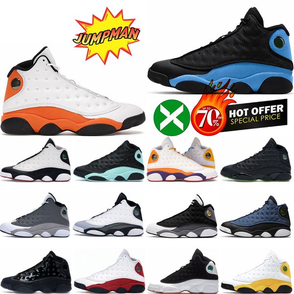 

13s men basketball shoes for women 13 black flint wheat wolf grey playoffs purple french brave university blue bred hyper royal mens womens