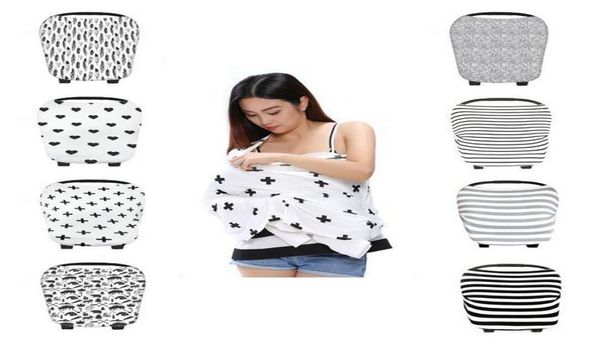 

27color chair covers for baby cotton stripe breastfeeding nursing cover multiuse baby stroller cover car seat cover for mum and i8712400