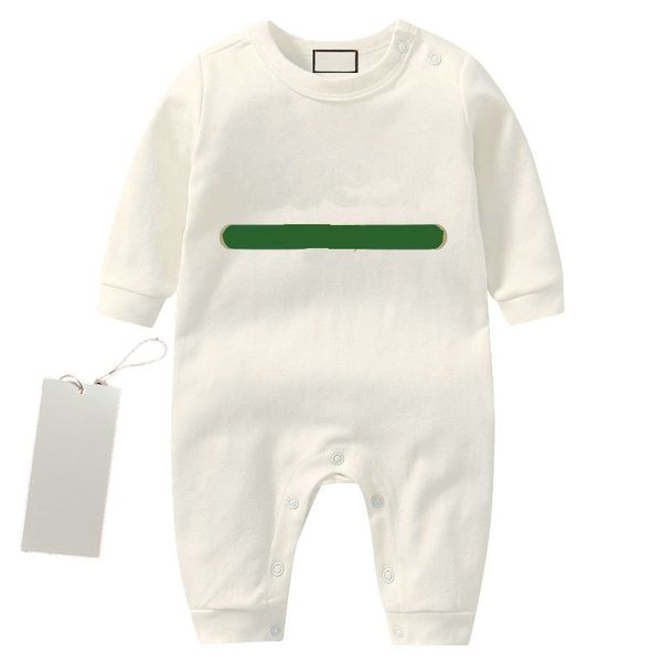 

in stock newborn kids rompers baby boys girls fashion designer print luxury pure cotton long short-sleeved short-sleeved pyjamas and crawl s, Blue