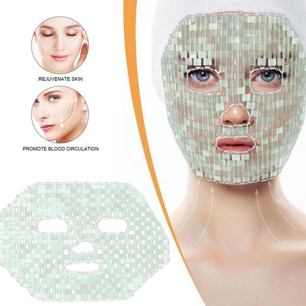 

face care devices natural jade stones anti aging mask pain soothing sleeping tool cooling massage beaty therapy sk g7z4 230704