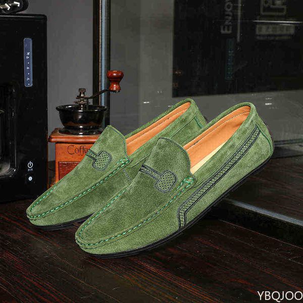 

hbp dres shoe fashion men loafer zapato de hombre formal dresse shoe busines casual green orange moccasin sneaker flat hiking 220723, Black