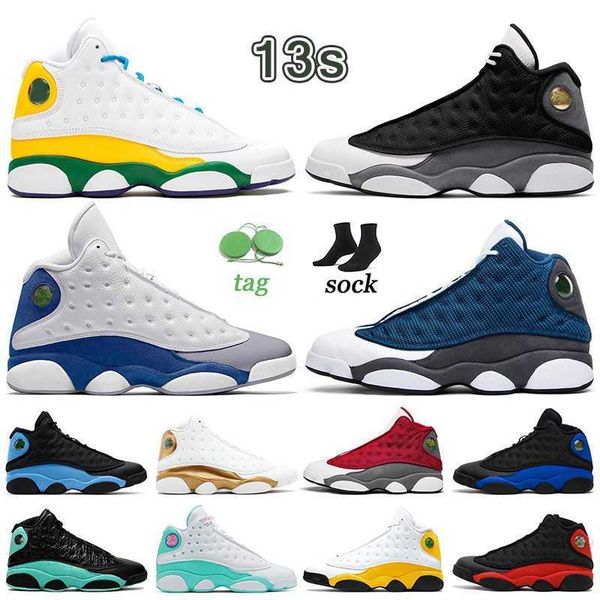 

13 jumpman basketball shoes retros designer mens womens 13s j13s outdoor sport sneakers new black flint reverse red palyground atmosphere gr