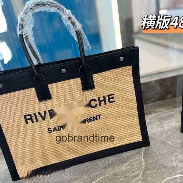 

wholesale luxurys 2023 lady hands bags canvas handbag outlet river rive women gaucher letter shopping hand ins same women's leisure fas