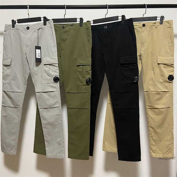 

men's shorts cp designer pants mens outdoor sports cargo loose casual sweatpants men glasses decorative straight trousers, White;black