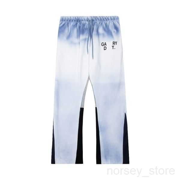 

galleryes designer mens jeans pants sweat depts speckled letter print men's women's couple loose casual pant 1 08kh 08kh, Blue