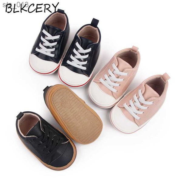 

infant baby boy shoes for 1 year old toddler classic casual trainers newborn anti-slip rubber bottom bebes girl footwear gift l230518, Black