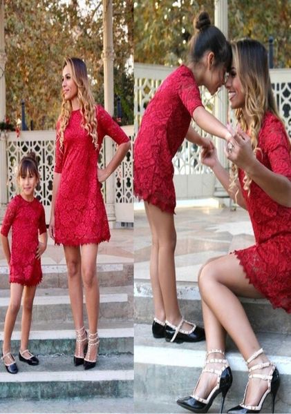 

mom and daughter dress kids parent child outfits 2019 mommy and me family matching mother daughter dresses clothes3246110, Blue