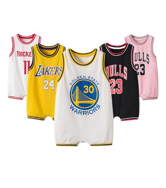 

fashion sport children summer comfortable football jumpsuits rompers bodysuit pure cotton boys new born infant baby clothes child 4095345, Blue