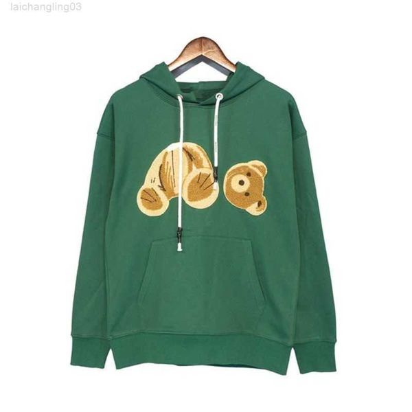 

new sale fashion hoodie broken bear sweatshirt teddy trendy terry explosion sweater style men and women or4c, Black
