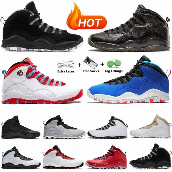 

jumpman 10 basketball shoes 10s black white westbrook cement chicago drake huarache light orlando seattle steel grey mens womens i2gp#