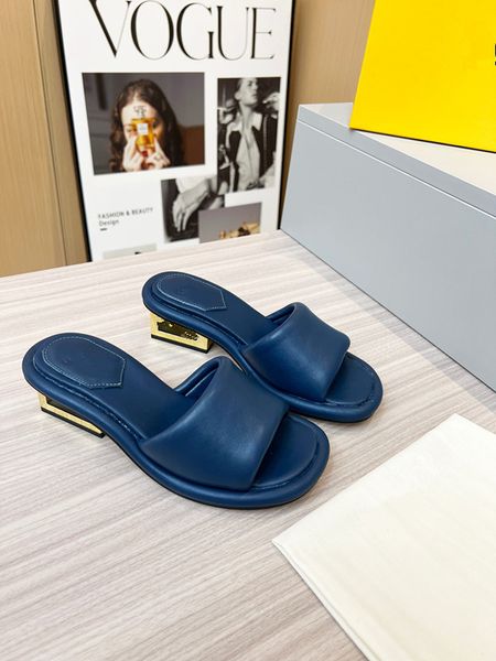 

designer sandals slippers beach classic flat sandal luxury summer lady leather flip flops men 0702, Black