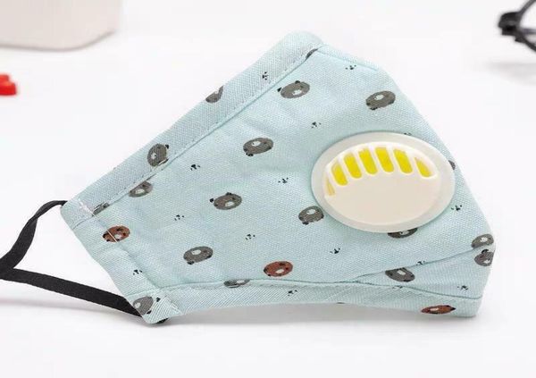 

toddler child reusable cloth mask with breathing valve and pm25 filter4808796