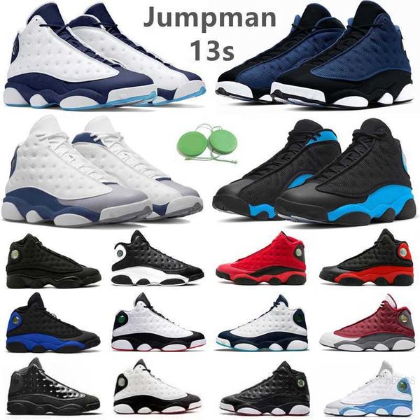 

jumpman 13 13s men retro basketball shoes unc french brave blue del sol obsidian court purple red flint playoffs black cat hyper royal mens
