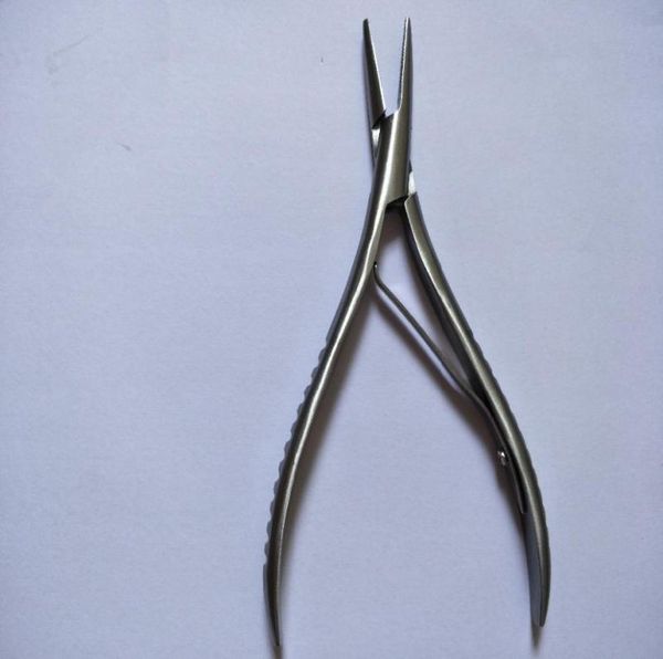 

stainless steel fusion hair pliers saw tooth hair extension pliers install remove micro links kits8991818