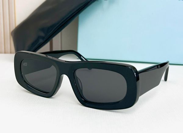 

fashion trend designer 065 mens women sunglasses unique acetate rectangle shape glasses outdoor avant-garde personality style uv protection, White;black