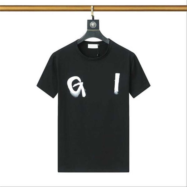 

2023 mens designers t shirt man womens tshirt with letters print short sleeves summer shirts men loose tees asian size m-xxxl##015 fgxg, White;black