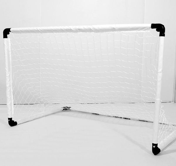 

portable children039s soccer goal mga entertainment little tikes easy score soccer set wnet ball pump whiteredblue6161984