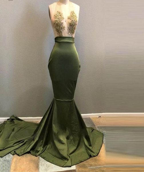 

real image party dress mermaid olive formal prom gowns off shoulder vestido de festa applique party dresses robe de soiree 20208644293, Black