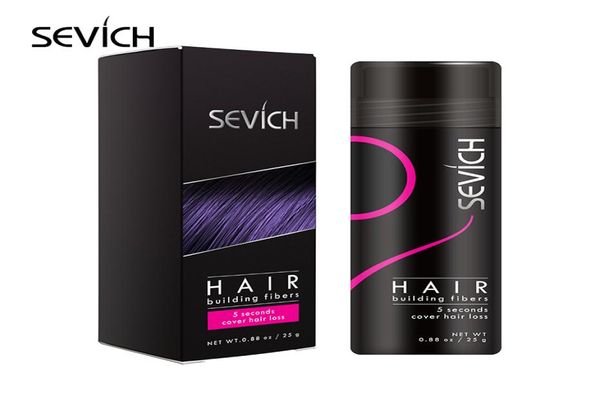 

25g sevich hair fiber keratin hair thickening powder color styling instanly 10colors hair loss products oem5315961