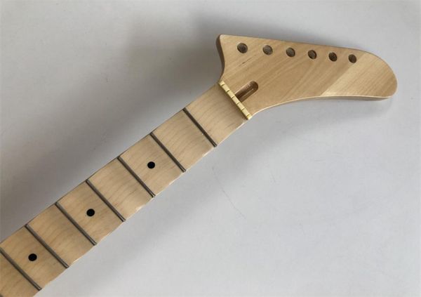 

banana head full scallop guitar neck 24fret 255 quotdot inlay part replacement gloss8982985