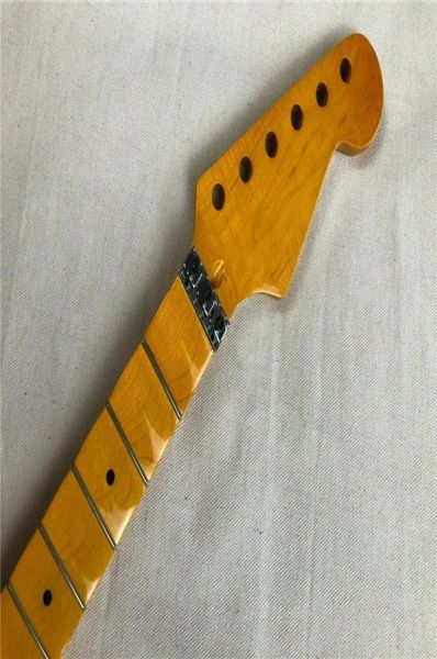 

electric guitar neck canada maple 24fret 255inch scallop fretboard gloss1865096