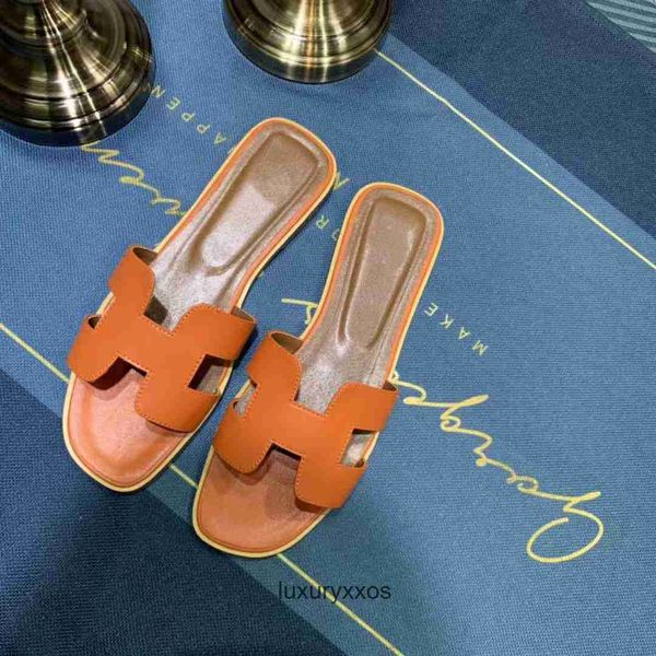 

h 2023 wearing sandals slipper oasis designer girl women oran high wom hermz nnuj