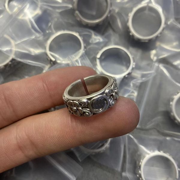 

designer branded jewelry rings womens gold silver plated copper finger adjustable ring women love charms wedding supplies luxury accessories