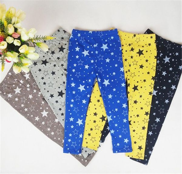 

children baby girls pants stretch leggings star printed casual long pants summerautumn trousers 27y9175427, Blue