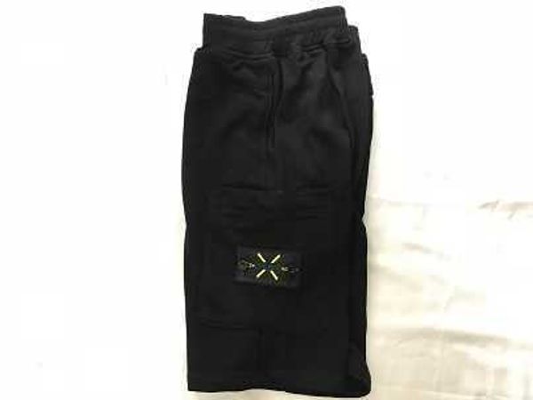 

american material beach shorts mens retro sports pants cotton blue short tie embroidery summer street explosions five trousers pnz8, Black