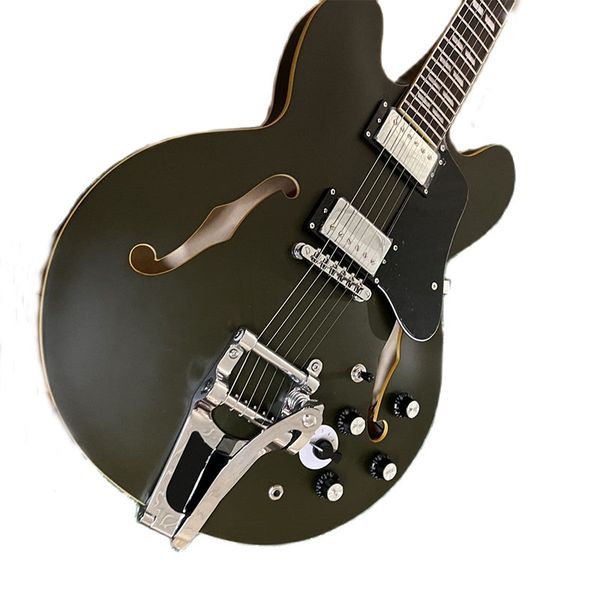 

factory customization new jazz electric guitar matte portable professional