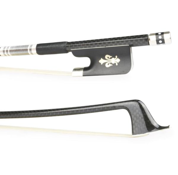 

44 size plaid carbon fiber cello bow pernambuco performance natural horsehair ebony frog cello parts accessories1436745