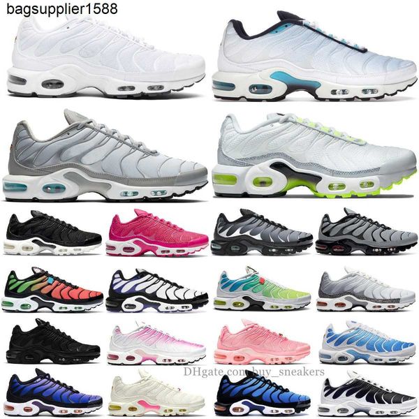 

designer tns plus tn mens casual shoes grey yellow orange blue fury pink fade triple black white off womens trainers sneakers outdoor