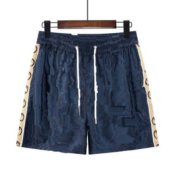 

fashion mens shorts quick drying swimwear printing 2023 summer board beach pants men swim short size m-3xl bjzp, White;black