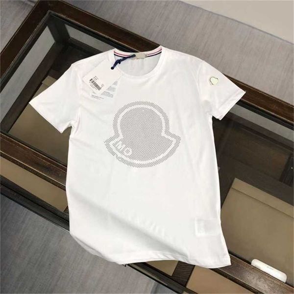 

designer t shirt mens fashion letter printed tshirts clothing casual cotton short sleeve men women t-shirt m onclers hight quality solid col, White;black