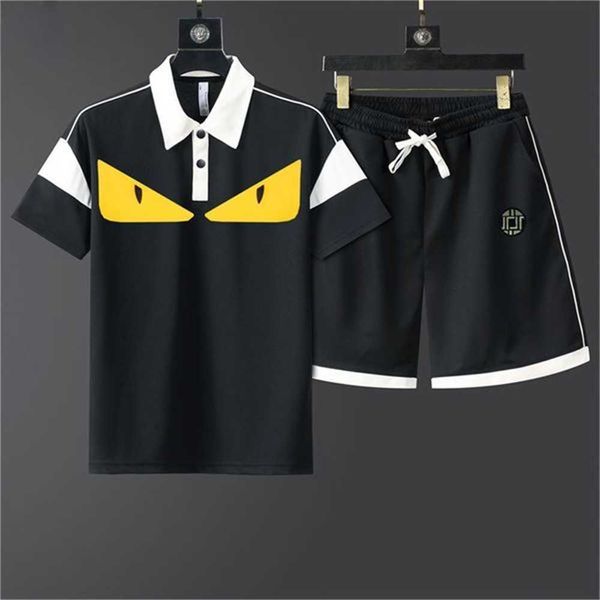 

men's beach designer tracksuit summer suit fashion t-shirt beach vacation shirt shorts suit men's luxury suit tracksuit -3xl fe21, Gray