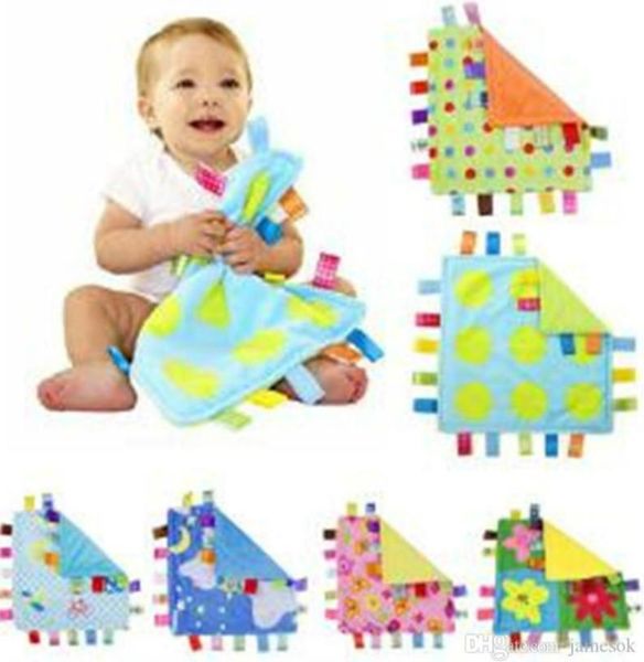 

comforting taggies blanket appease towel baby calm wipes infant kids infant towel blanket cute soft square doll plush toys to35024950