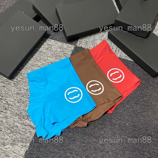 

designer luxury channel mens classic underwear solid color boxer pants cotton breathable comfortable underpants three piece with box 0705, Black;white
