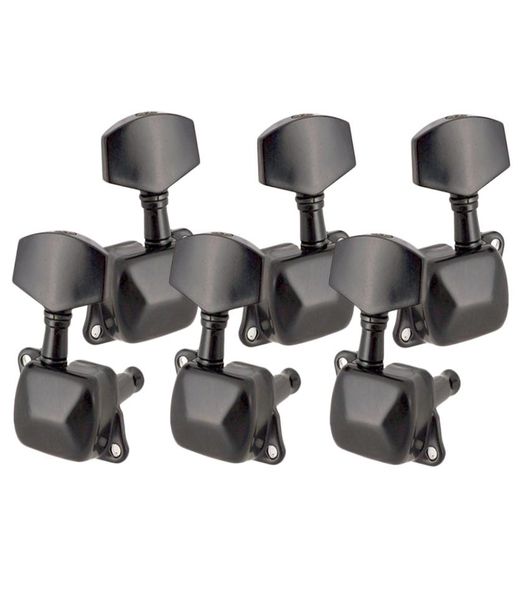 

black 3l3r semiclosed guitar tuning pegs keys tuners for acoustic electric guitar parts5244722
