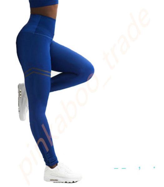 

ins women tightfitting sweatpants letters design yoga pants sports gym elastic leggings ladies fitted full tights trousers sxl n2394203, Blue