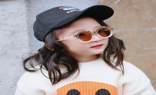 

whole korean ins fashions kids girls sunglasses leopard print ultravioletproof boys glasses2569675, Blue