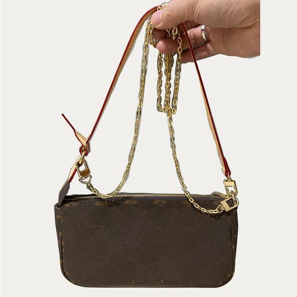 

lm40156v women luxury designer bags shoulder bag brown flower mini handbags crossbody wallet purses card holder messenger purse handbag jmij